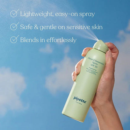GlowEssence EsenciaLuz Pipette Baby Clean Mineral Sunscreen Trio, Includes Spray SPF 30 (6 Oz) — Beauty & Self-Care