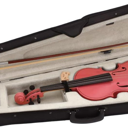 1/4 Size Acoustic Violin Kit Bow & Rosin Beginners - image 2