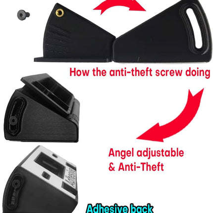 30°-55° Adjustable Angle Mount Bracket for Battery and Wired Video Doorbells