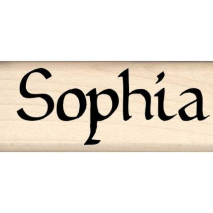 SourceToHome FuenteACasa Stamps by Impression Sophia Name Rubber Stamp — Home & Lifestyle