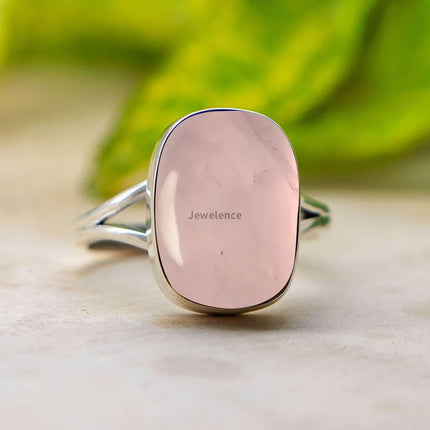 Sterling Silver 925 Ring For Women & Girls Genuine Gemstone Ring Sterling — Home & Lifestyle