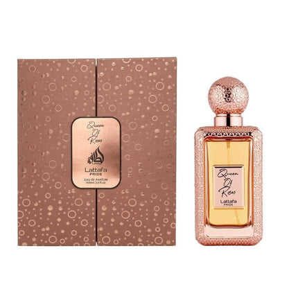 GlowEssence EsenciaLuz Lattafa Pride Queen of Roses Eau de Parfum 100ml / 3.4 oz — Beauty & Self-Care
