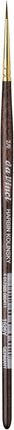 Russian Red Sable Watercolor Round Brush Set, Sizes 0-6