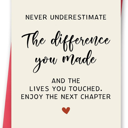 Funny Retirement Farewell Card for Coworkers, Friends, Bosses, Teachers, Mom or Dad