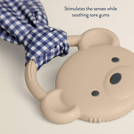 SourceToHome FuenteACasa Itzy Ritzy Crinkle Crew Teether (Bear) — Home & Lifestyle
