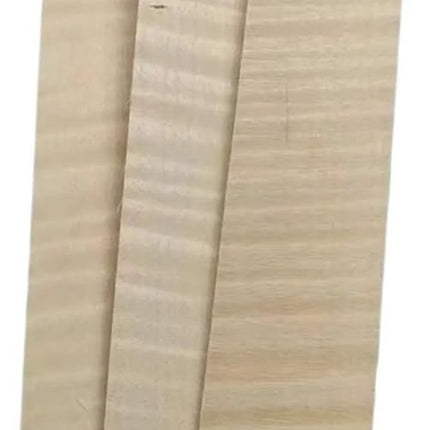 3-Piece Maple Violin Rib Blanks for 4/4 Violin