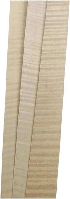 3-Piece Maple Violin Rib Blanks for 4/4 Violin