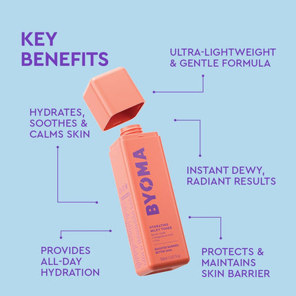 Hydrating Milky Facial Toner - Dewy Barrier Support, 5.07 fl oz