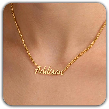 HomeChef ChefDelHogar Elemtansy Mothers Day Custom Name Necklace for Women — Kitchen & Home