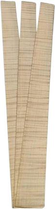 3-Piece Maple Violin Rib Blanks for 4/4 Violin