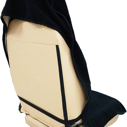 Waterproof Front Bucket Seat Cover Protector for Cars, SUVs and Trucks - Black, 1 Piece