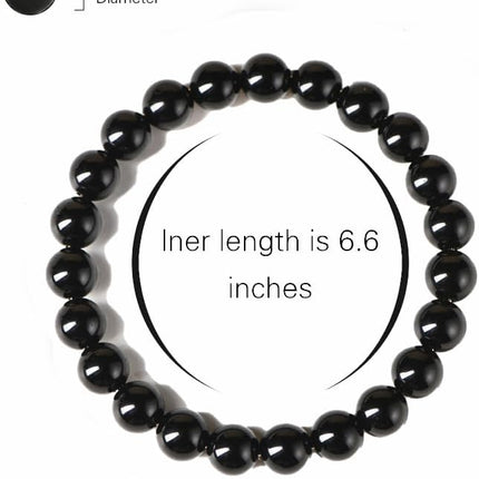 SourceToHome FuenteACasa 8mm Beaded Bracelets For Men Protection Bracelet For Women Chakra Feng — Home & Lifestyle