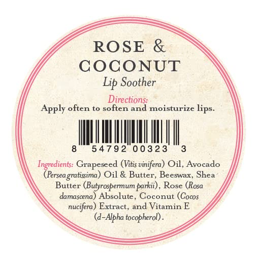 Lip Soothers (Rose & Coconut)