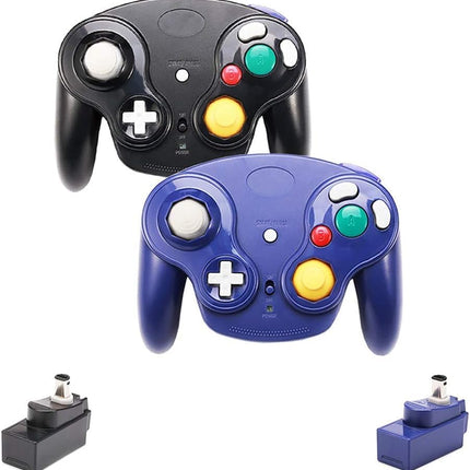 Wireless Game Cube Controller 2-Pack with Receiver Adapter