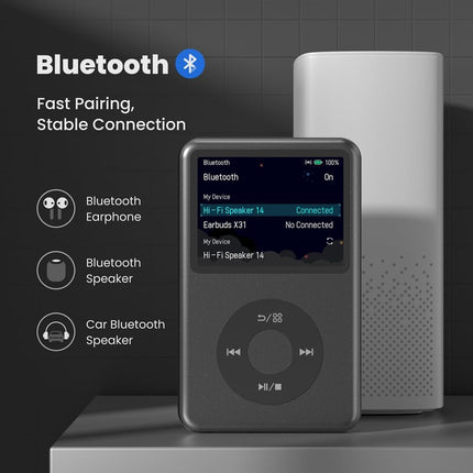 NexWave OndaNex 64Gb Mp3 Player with Bluetooth Y1 Portable Music Digital Players Supports — Smart Tech