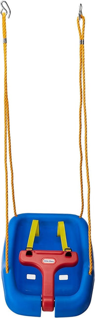 Snug 'n Secure Blue 2-in-1 Baby and Toddler Swing with Adjustable Straps