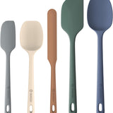 5-Piece Silicone Spatula Set for Kitchen Use