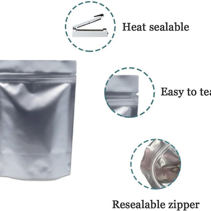 Resealable Food Storage Zipper Lock Bags