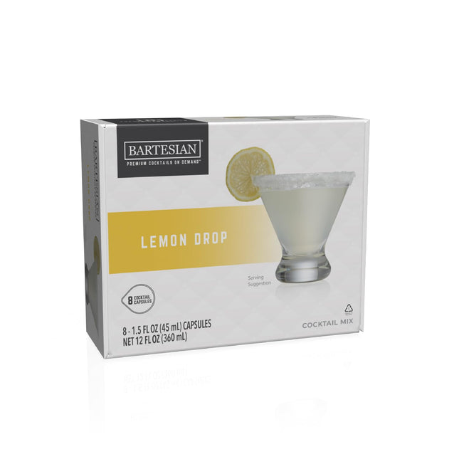 Lemon Drop Cocktail Mixer Capsules, Pack of 8