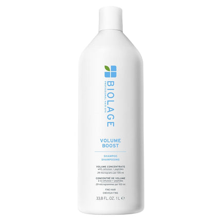 Volume Boost Shampoo for Fine Hair - Lightweight Root Lift & Shine, 33.8 fl oz