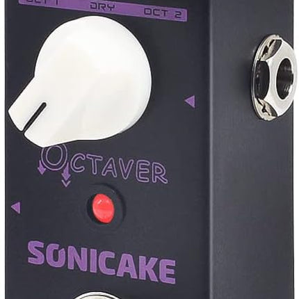 SourceToHome FuenteACasa SONICAKE Octave Guitar Pedal, Analog Classic Lower Octave Guitar Effects — Home & Lifestyle
