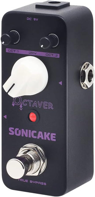 SourceToHome FuenteACasa SONICAKE Octave Guitar Pedal, Analog Classic Lower Octave Guitar Effects — Home & Lifestyle