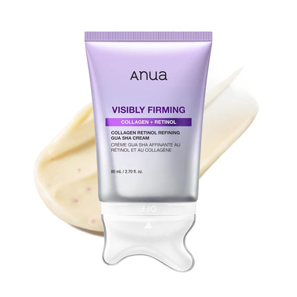 Collagen Retinol Refining Gua Sha Neck & Décolleté Cream, 2.7 fl oz
