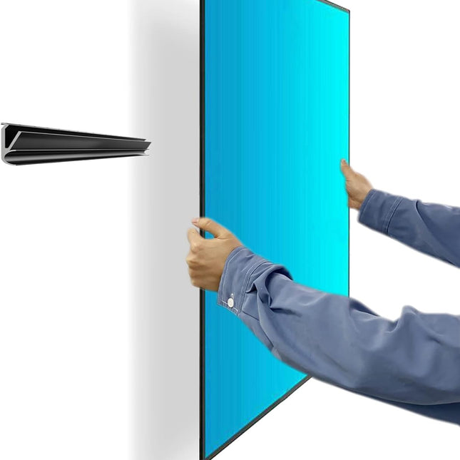 Studless No-Drill Drywall TV Wall Mount for 12-55 Inch TVs