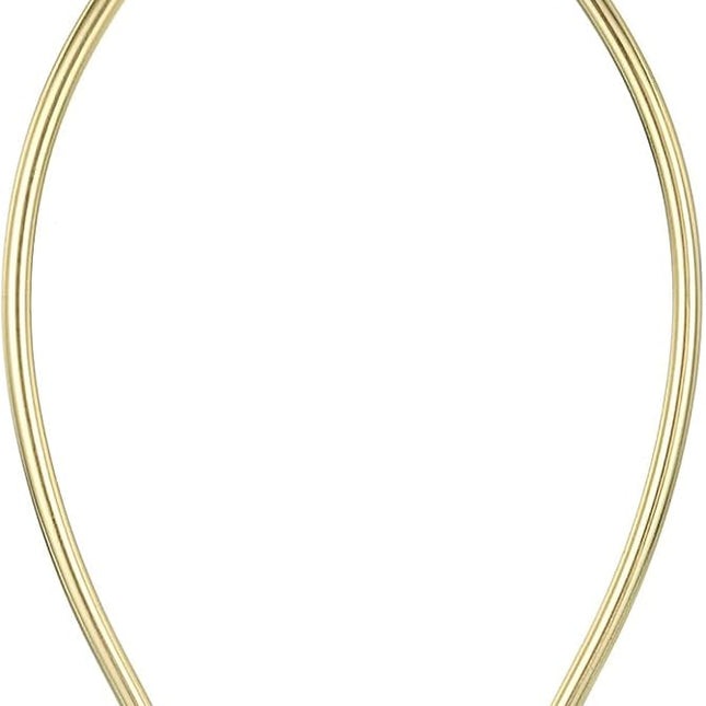 8 Inch Gold Tone Lamp Harp Kit with Finial