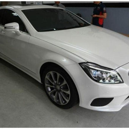 Gloss White Automotive Vinyl Wrap Sample | G10 | 3 in x 5 in