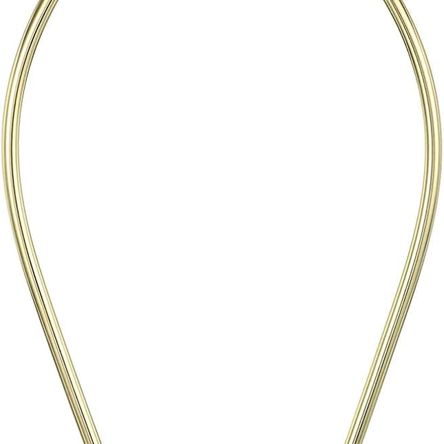 9.5 Inch Gold Tone Lamp Harp Kit with Finial