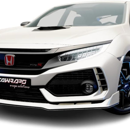 Satin Pearl White Automotive Vinyl Wrap Sample 3 in x 5 in