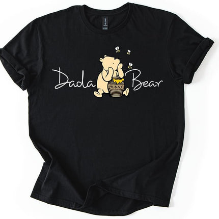 SourceToHome FuenteACasa Mama Bear Dada Bear Tee T-Shirt Shirt Honey Bear Family Matching Unisex — Home & Lifestyle