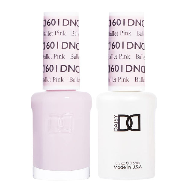 Pink Gel Polish and Air Dry Nail Lacquer Duo, 601 Ballet Pink, 0.5 Fl Oz