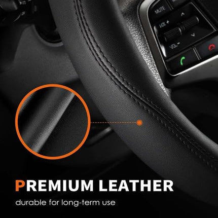 HOTOR Car Steering Wheel Cover - Universal Car Accessory for Diverse Cars — Auto & Moto