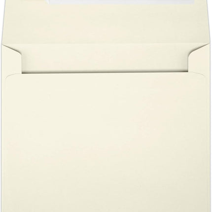 Square Invitation Envelopes | Peel & Press | 6 1/4 x 6 1/4 in | Bright White | 70 lb Text | 50 Count