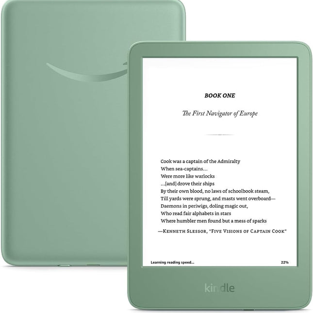 16 GB Compact eBook Reader - Matcha