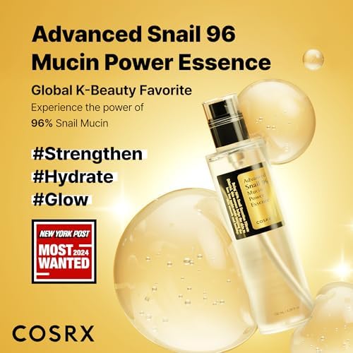 COSRX Snail Mucin 96% Power Repairing Essence, 3.38 fl.oz