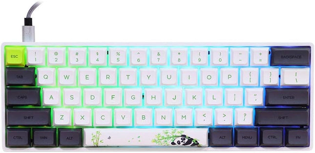 61-Key 60% Hot Swappable Mechanical Gaming Keyboard