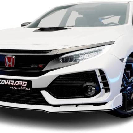 Gloss White Automotive Vinyl Wrap Sample | G10 | 3 in x 5 in