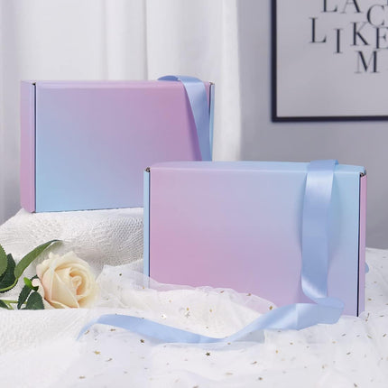 30-Pack Purple 9 x 6 x 2 Inch Corrugated Mailer Boxes