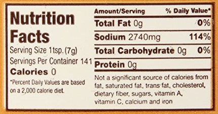Yellow Popcorn Seasoning Salt, 35 oz