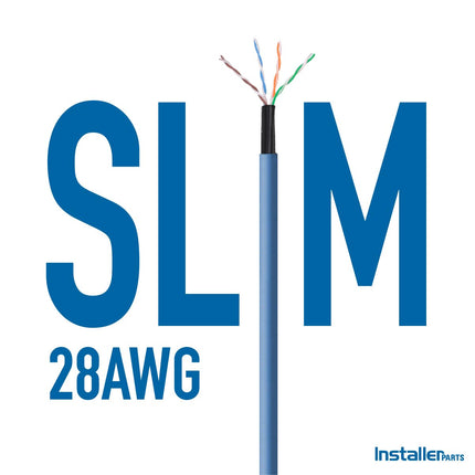 Ethernet Cable CAT6A Slim Cable UTP Booted 5 FT (20 Pack) — Smart Tech