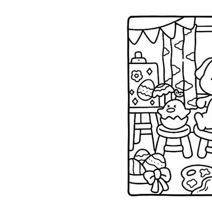 Cozy Cuties: Coloring Book for Adults and Kids