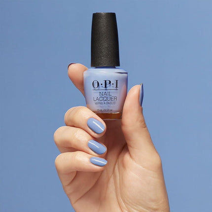Opaque Bright Blue Crème Chip-Resistant Nail Polish