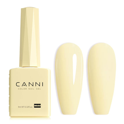 Pastel Yellow Gel Nail Polish