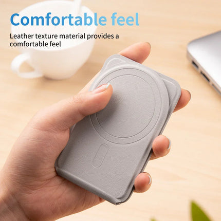Phone Magnetic Stand Holder for iPhone showing strong magnetic grip detail