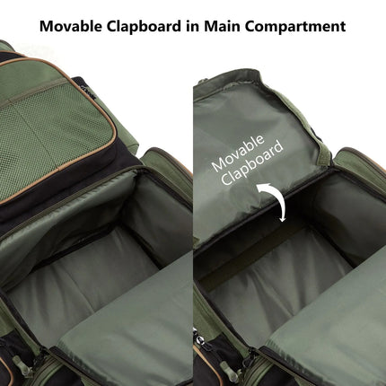 Multifunctional Fishing Tackle Backpack padded shoulder straps and back panel