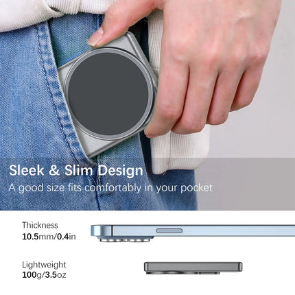 USA-CALI Creator Vlog Mirror Display for iPhone