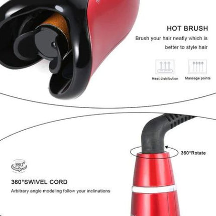 USA-CALI Cordless Automatic Hair Curler